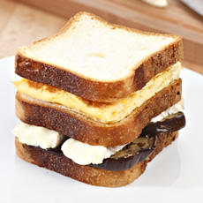 Pan Sandwich con berenjena sin gluten de Proceli