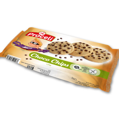 ChocoChips crujientes y sin gluten de Proceli para los mas peques de la casa