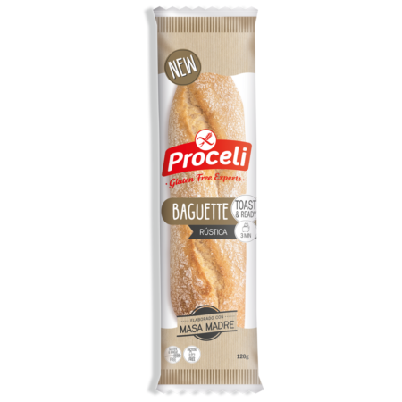 BAGUETTE RÚSTICA PACK GLUTEN FREE
