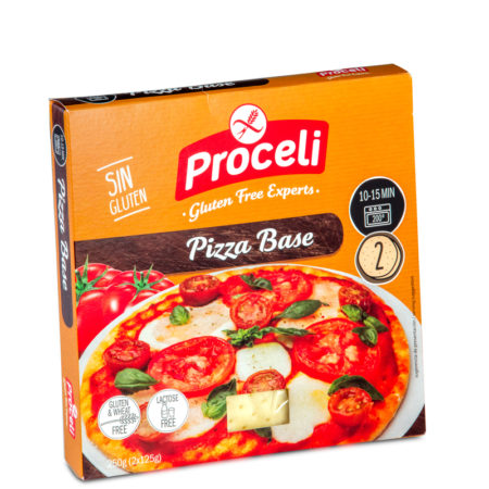 BASE PIZZA SIN GLUTEN PROCELI